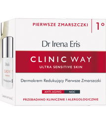 Dr Irena Eris CLINIC WAY 1° Dermokrem Redukujący Pierwsze Zmarszczki na noc (30+) 50 ml