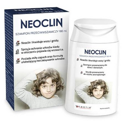 Neoclin szampon leczniczy, 100 ml+grzebyk
